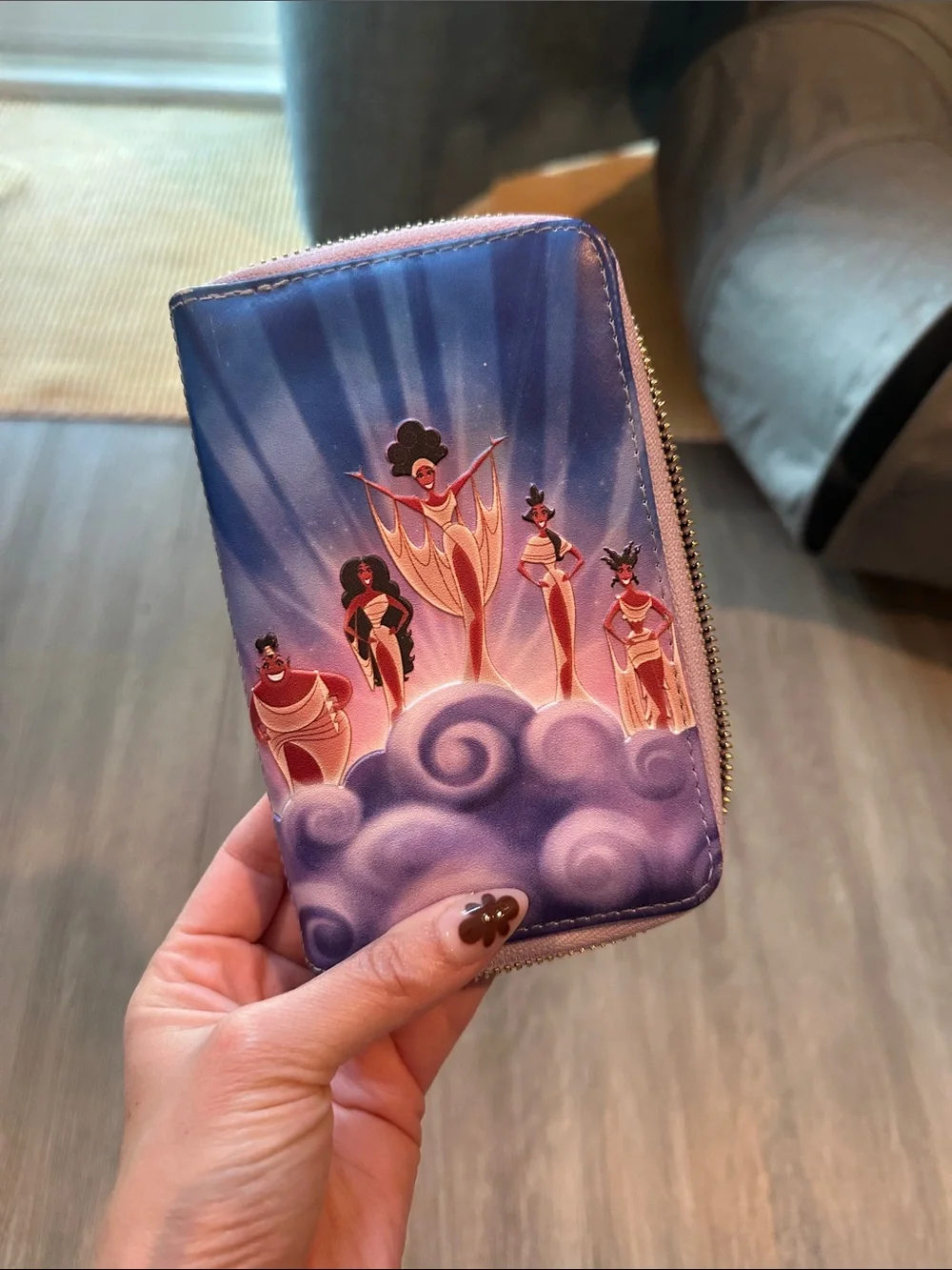 Disney’s Hercules Muses Zip up Wallet
